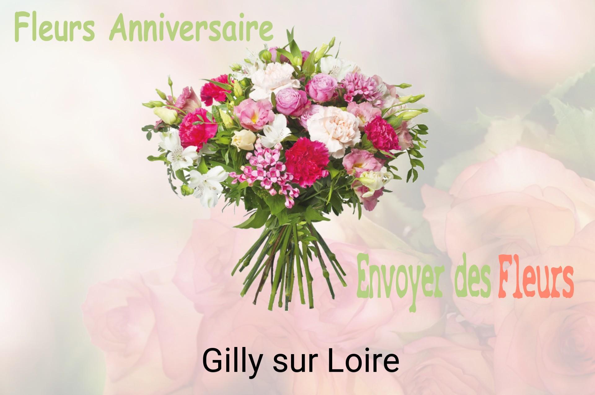 Bouquet de fleurs d’anniversaire livré à Gilly-sur-Loire
