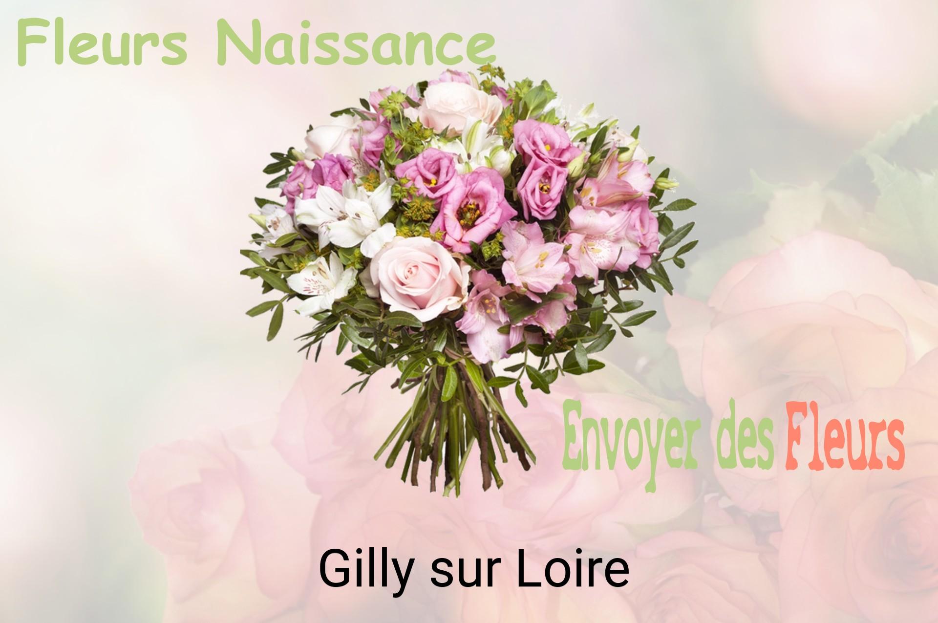 Bouquet de fleurs de naissance livré à Gilly-sur-Loire