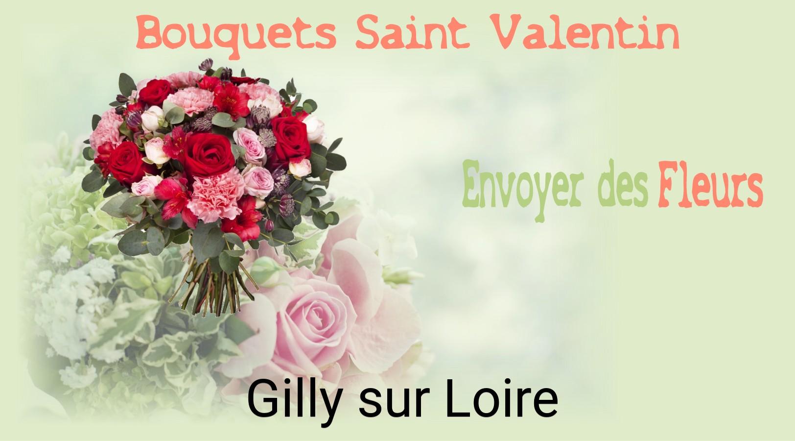 Roses de Saint-Valentin livrées à Gilly-sur-Loire